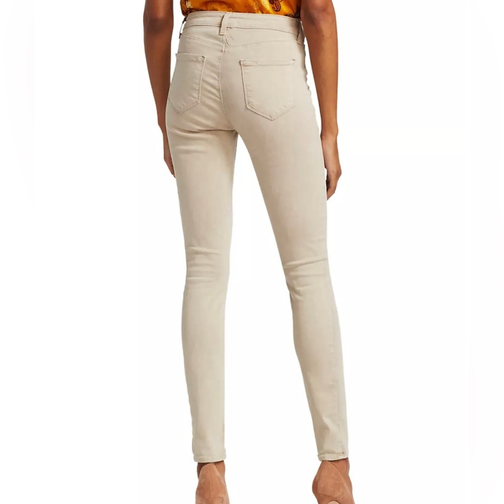 L'AGENCE Mid Rise Light Yellow Skinny Denim Jeans Womens Size 25 NWOT - Picture 4 of 7
